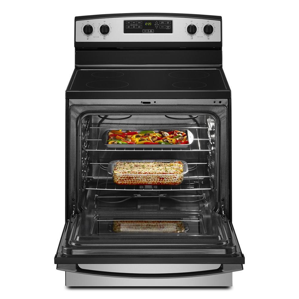 30-inch Amana® Electric Range with Extra-Large Oven Window