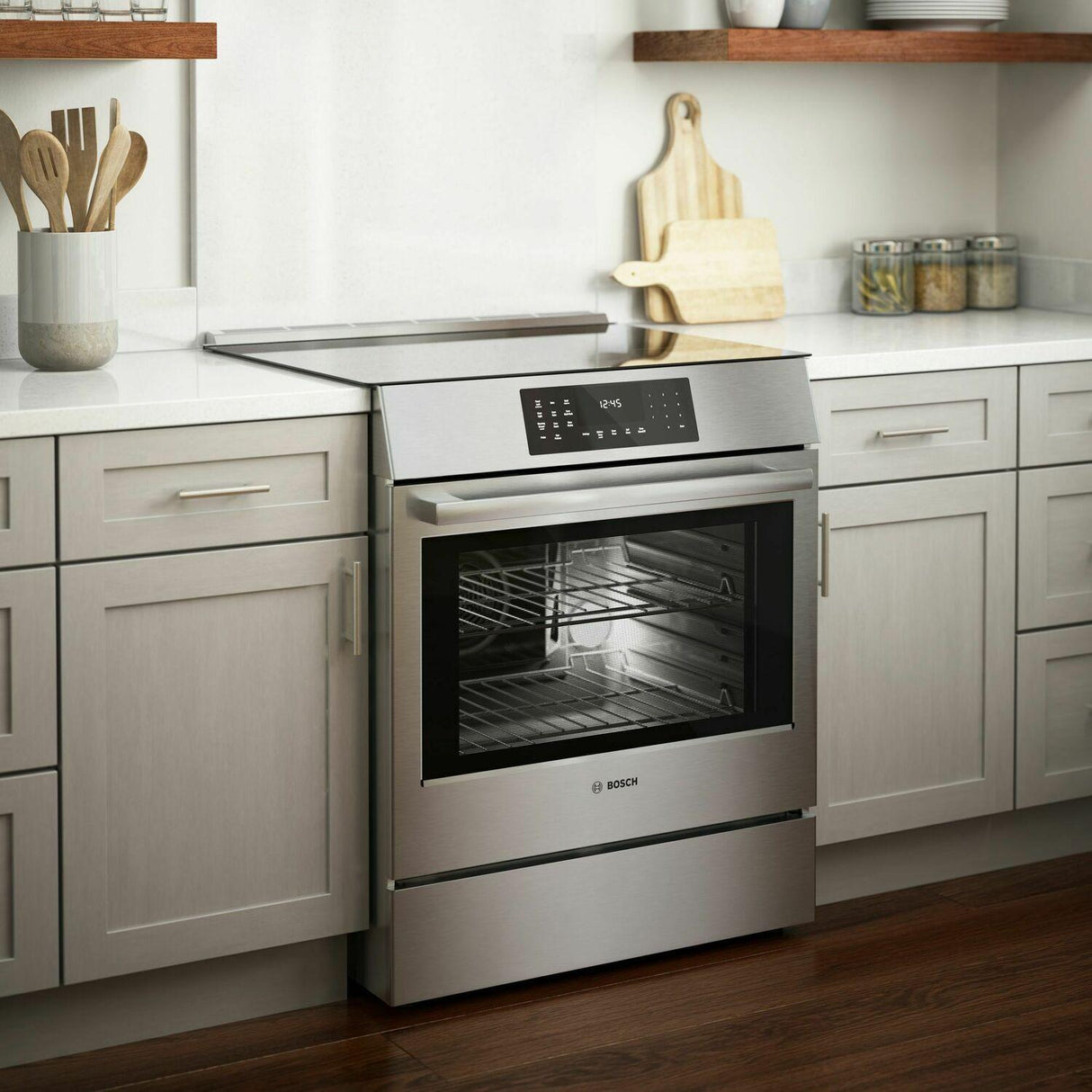 800 Series Induction Slide-in Range 30'' Stainless Steel HII8056U
