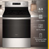 5.3 Cu. Ft. Whirlpool® Electric 5-in-1 Air Fry Oven