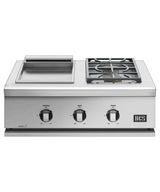30" Series 7 Griddle/double Side Burner