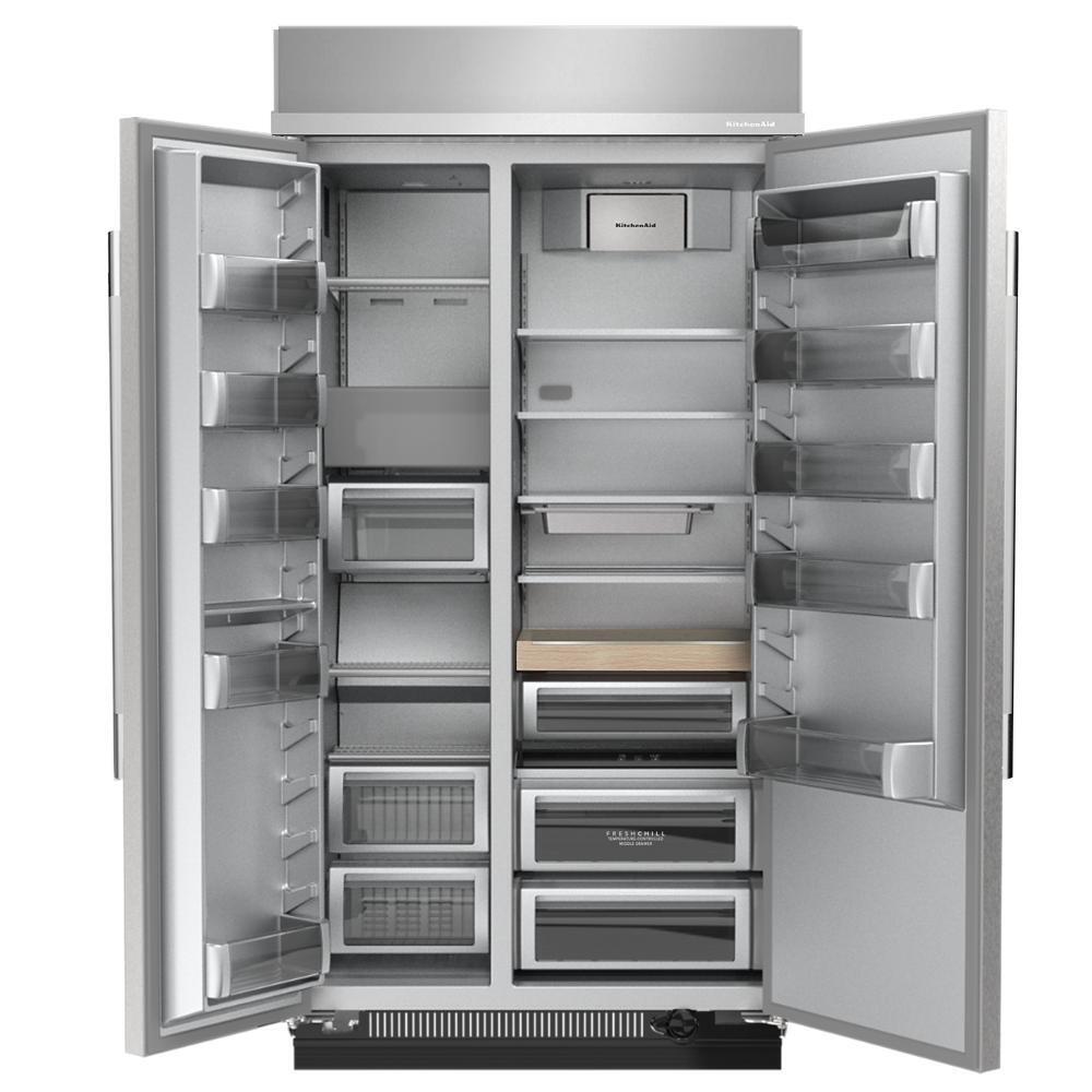 25.5 Cu. Ft. 42" Built-In Side-by-Side Refrigerator with Platinum Interior