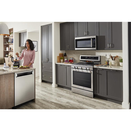 30-Inch 5-Burner Gas Convection Range