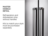 30" Built-in refrigerator - Stainless - Left swing door