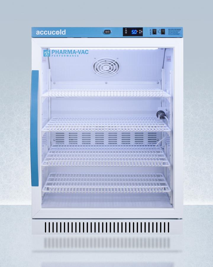 6 CU.FT. ADA Height Vaccine Refrigerator, Certified To Nsf/ansi 456 Vaccine Storage Standard