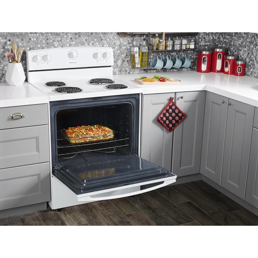 30-inch Amana® Electric Range with Warm Hold