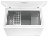 7.0 Cu. Ft. Compact Freezer with 1 Basket - White