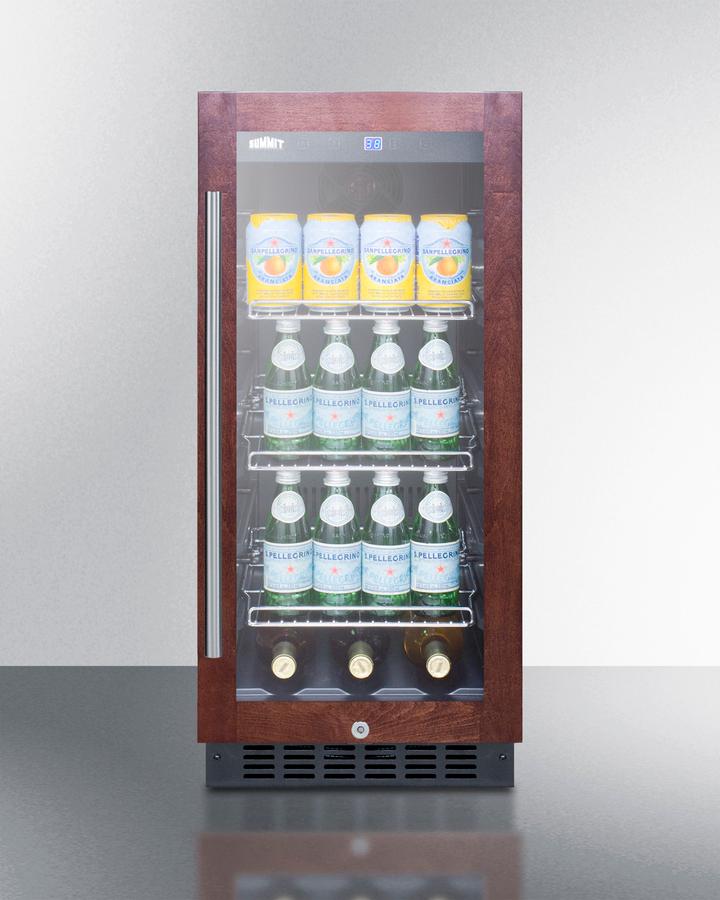 15" Wide Built-in Beverage Center (panel Not Included)
