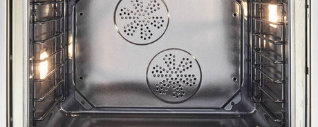 30 inch Induction Range, 4 Heating Zones, Electric Self-Clean Oven Carbonio