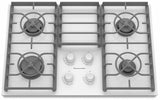 30-Inch 4 Burner Gas Cooktop, Architect® Series II - White