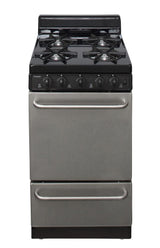 20 in. Freestanding Gas Range in Stainless Steel