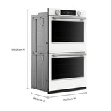 Smart Double Wall Oven with Assisted Cook Cycles