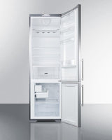 24" Wide Bottom Freezer Refrigerator With Icemaker