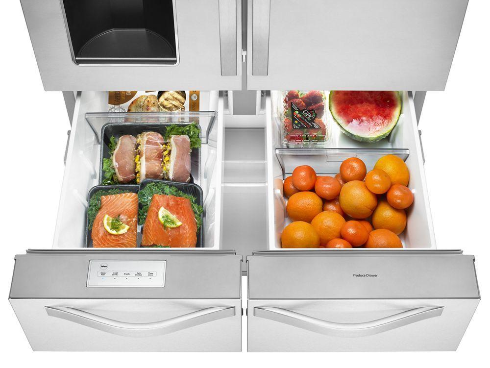 26 cu. ft. Double Drawer Refrigerator with Dual Icemakers