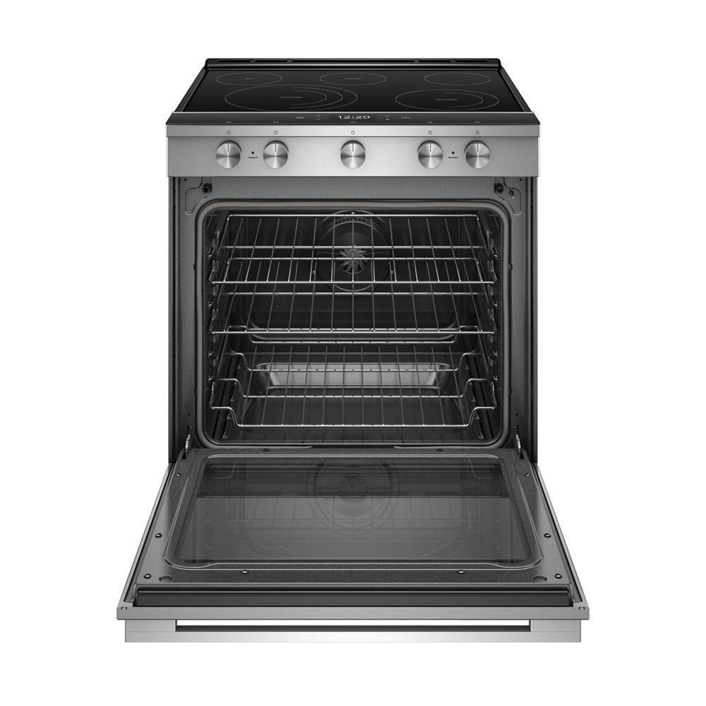 6.4 cu. ft. Smart Slide-in Electric Range with Scan-to-Cook Technology