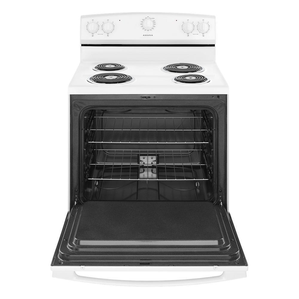 30-inch Amana® Electric Range with Warm Hold