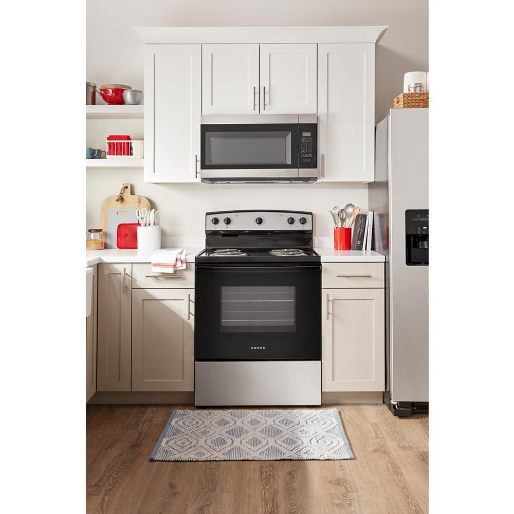 Amana® 30-Inch Electric Range with Extra-Large Oven Window