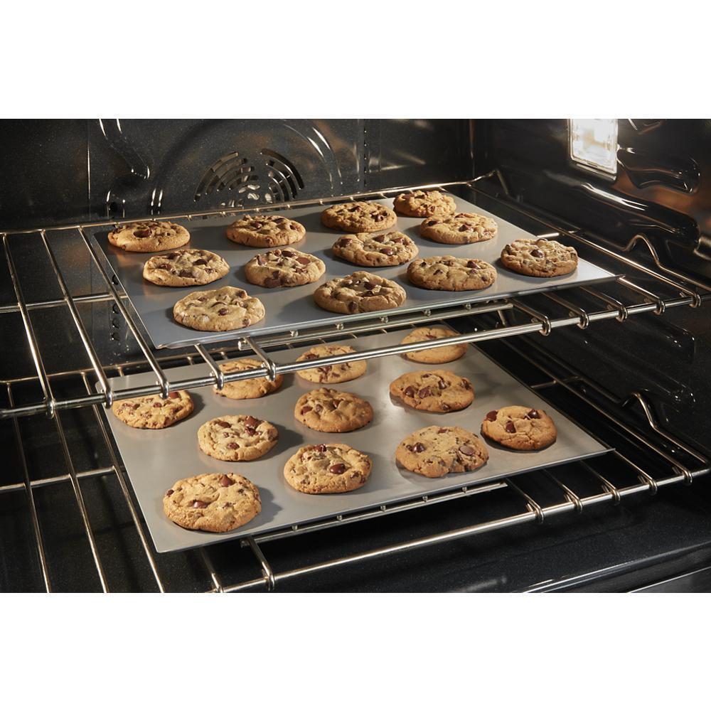 27-inch Double Wall Oven with Air Fry and Basket - 8.6 cu. ft.