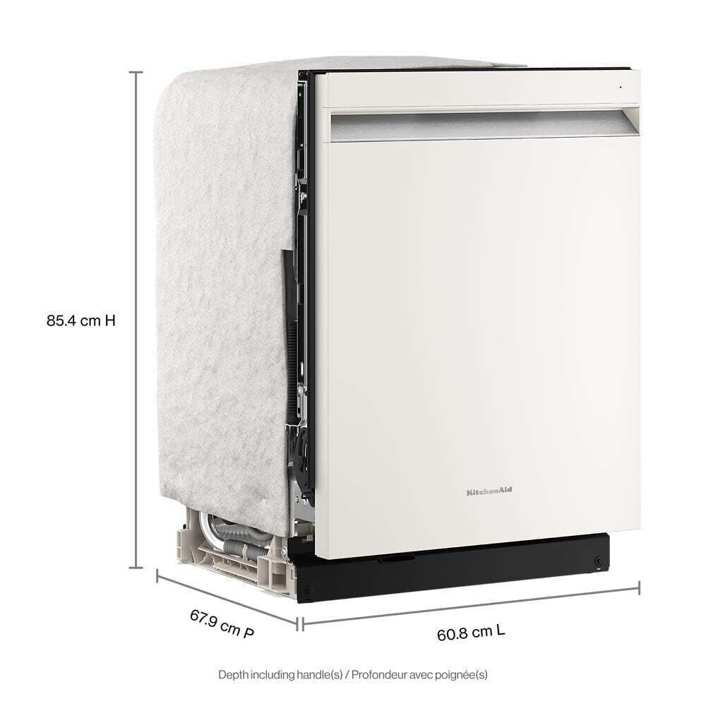 KitchenAid® 360(degree) Max Jets™ Third Rack Dishwasher with Advanced ProDry™ System, 44 dBA
