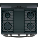 GE® 30" Free-Standing Gas Double Oven Convection Range