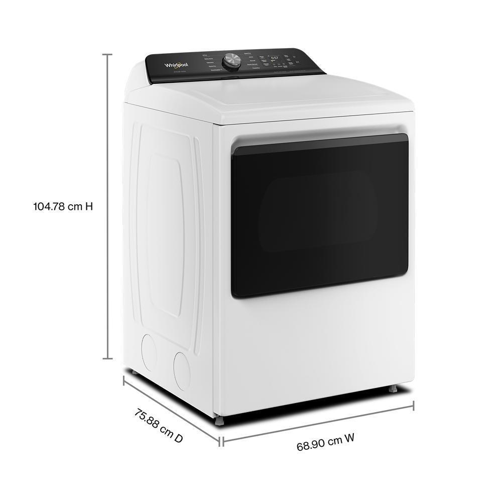 7.5 cu. ft. Smart Electric Top Load Dryer with Steam Iron and AI Dry