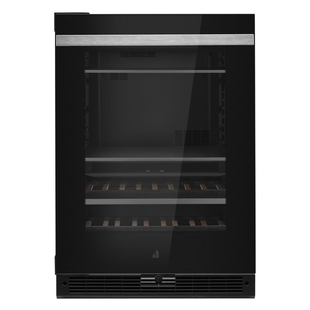 NOIR™ 24" Built-In Undercounter Beverage Center - Left Swing