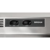 Broan® 30-Inch Ductless Under-Cabinet Range Hood w/ Easy Install System, Stainless Steel