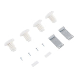 Front Load Washer & Electric Dryer with Stacking Kit Bundle