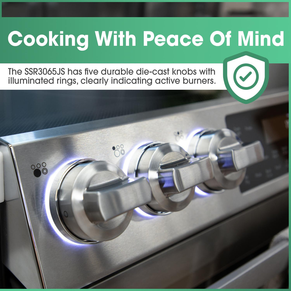 30 in. Electric Convection Slide-In Range with Air Fry