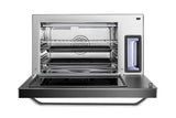 ROBAM ROBAM Portable Steam Oven 6-Slice Black Convection Toaster Oven with Rotisserie (1550-Watt)