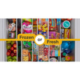 Whirlpool® 16 cu. ft. Convertible Freezer-to-Fridge Chest Freezer with 3 Storage Baskets