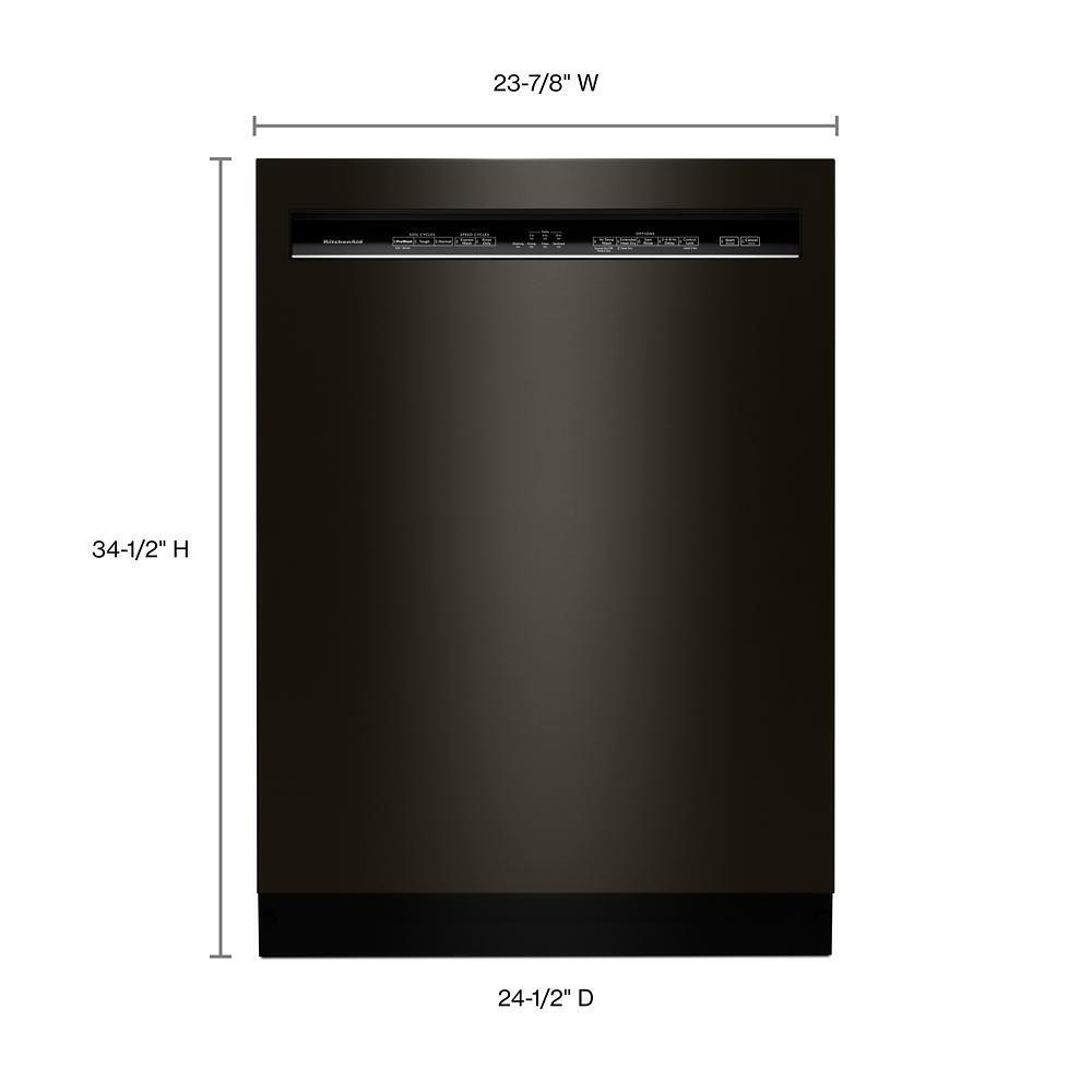 46 DBA Dishwasher with ProWash™ Cycle and PrintShield™ Finish, Front Control