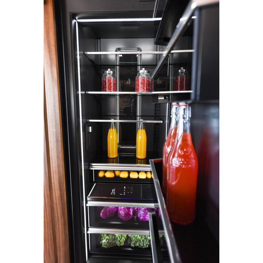 24" Panel-Ready Built-In Column Refrigerator, Right Swing