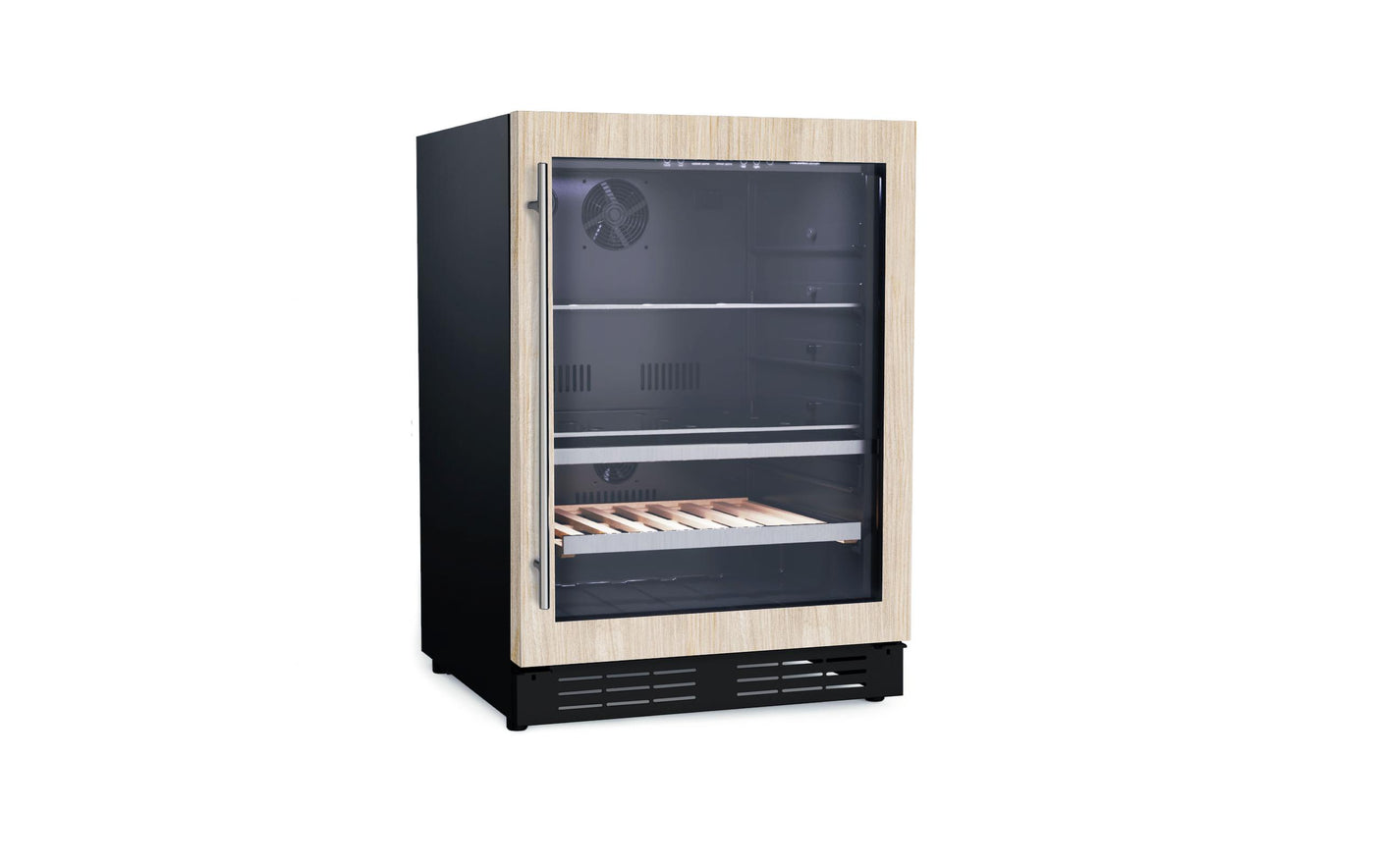 Panel Ready - Single Door, Dual Zone, Beverage and Wine Center