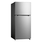 Element Electronics 18.1 cu. ft. Top Freezer Refrigerator - Stainless Steel, ENERGY STAR (ERT18CSES)