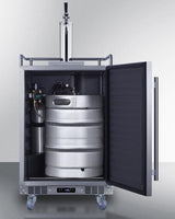 24" Wide Built-in Outdoor Commercial Beer Kegerator