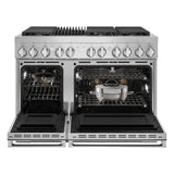 NOIR™ 48" Dual-Fuel Professional-Style Range with Grill