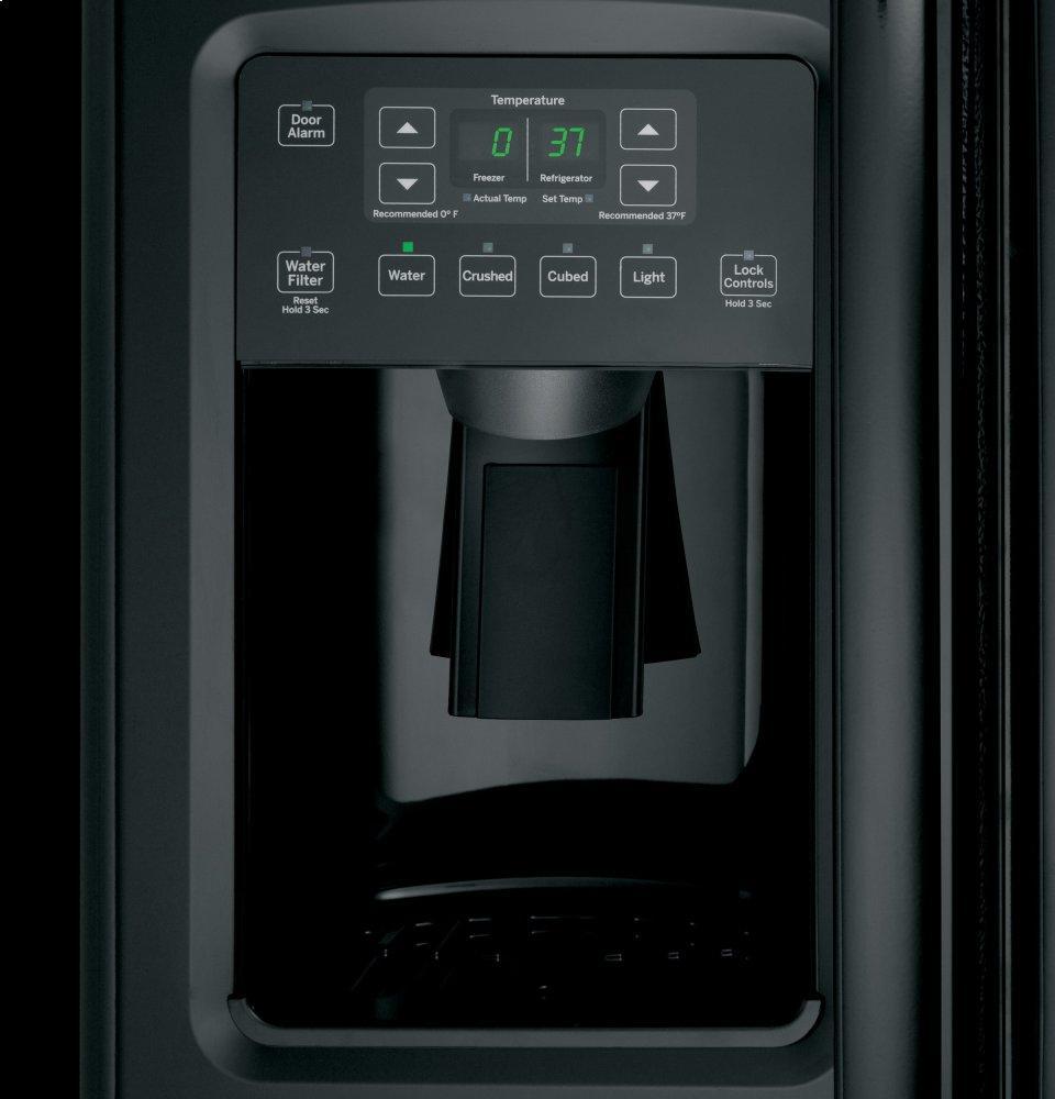 GE® 23.2 Cu. Ft. Side-By-Side Refrigerator