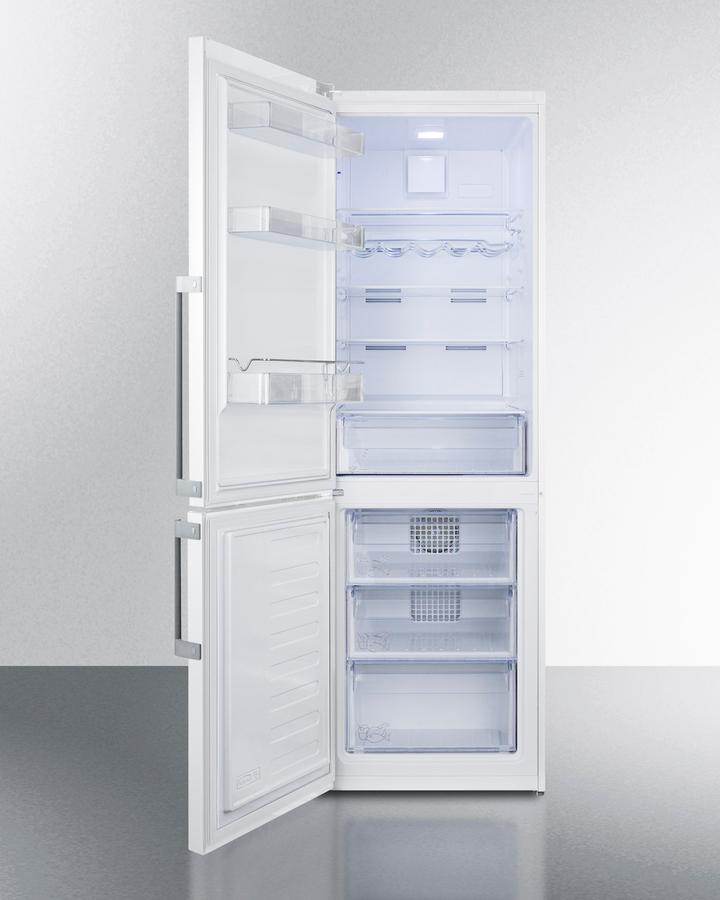 24" Wide Bottom Freezer Refrigerator