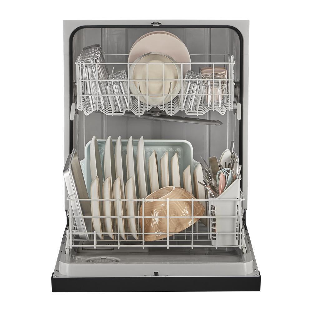 Quiet Dishwasher with Heated Dry and Factory-Installed Power Cord