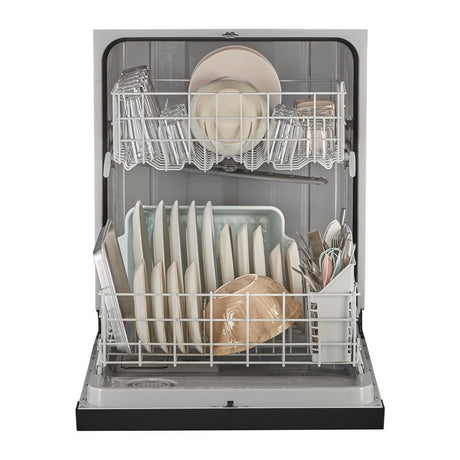 Quiet Dishwasher with Heated Dry and Factory-Installed Power Cord