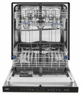 Stainless Steel Tub Pocket Handle Dishwasher with TotalCoverage Spray Arm - Fingerprint Resistant Black Stainless