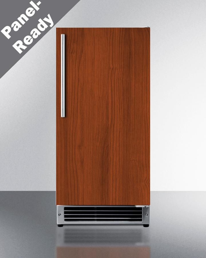 15" Wide 25 Lb. Drain-free Icemaker, ADA Compliant (panel Not Included)