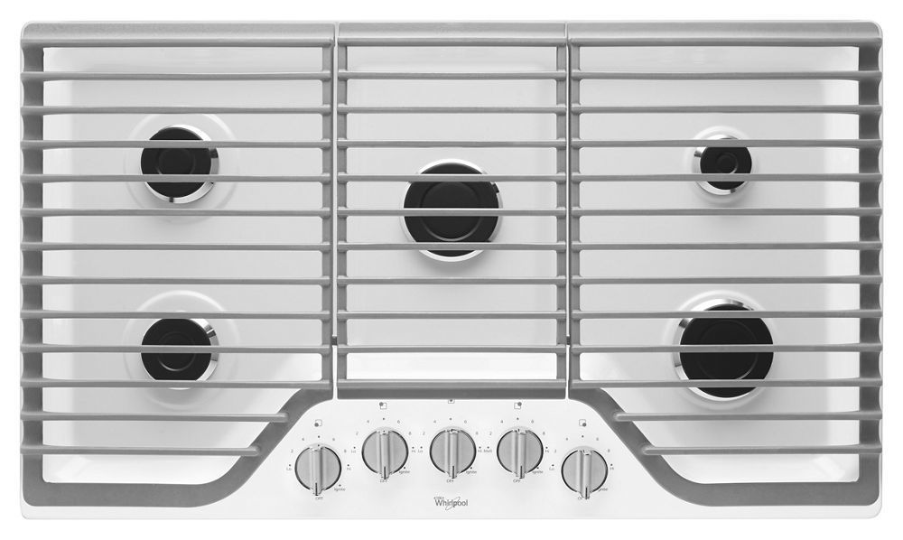 36 inch 5 Burner Gas Cooktop with Fifth Burner
