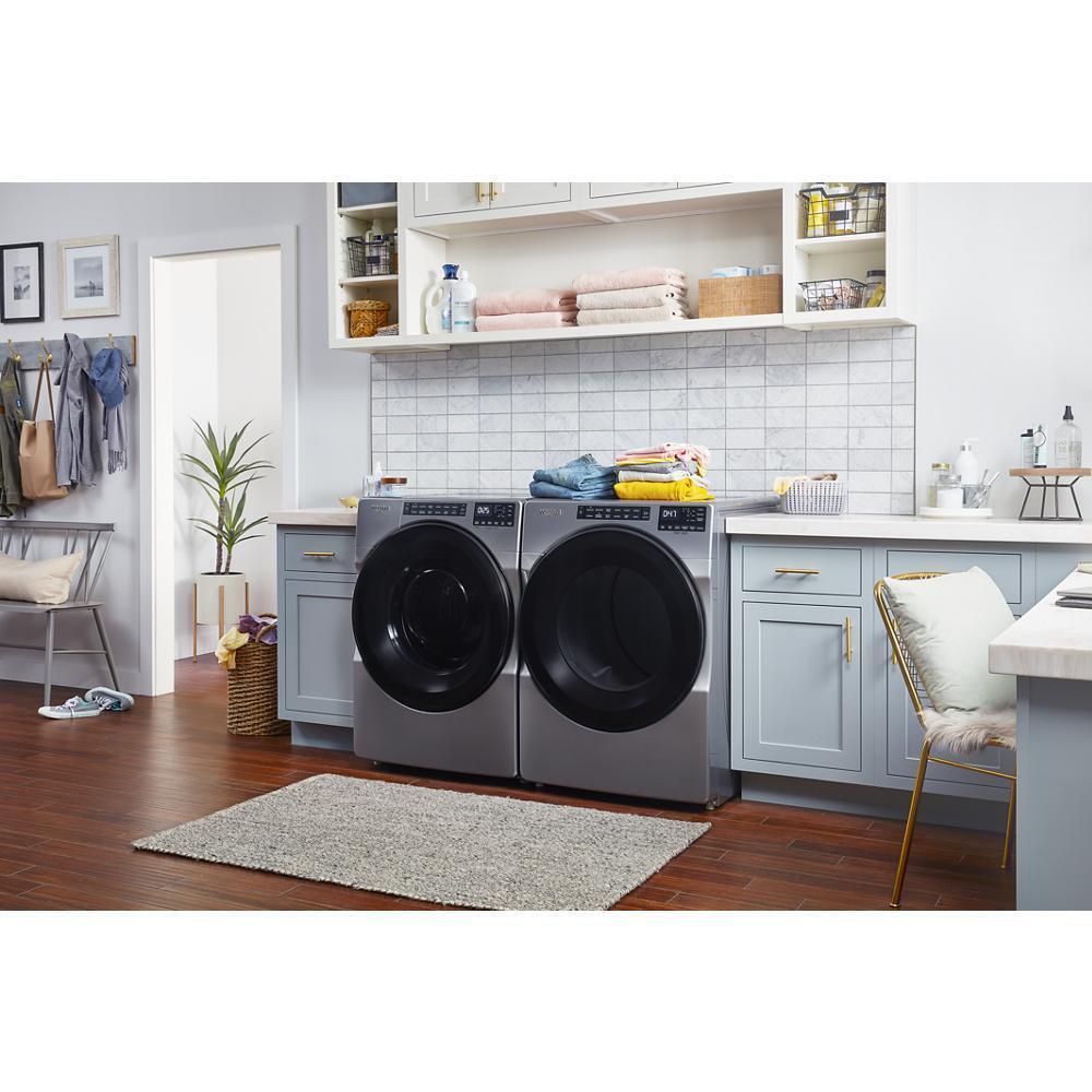 7.4 Cu. Ft. Electric Wrinkle Shield Dryer with Steam