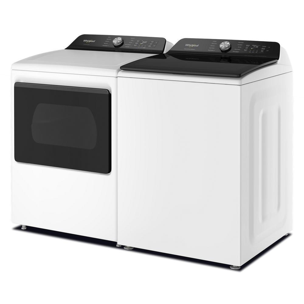 7.5 cu. ft. Smart Electric Top Load Dryer with Steam Iron and AI Dry