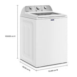 This 4.7 Cu. Ft. capacity top load washer from Maytag delivers the stain-fighting power that s built to handle tough loads.