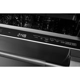 NOIR™ 24" Built-In Dishwasher with Precise Fit 3rd Rack for Cutlery with Plasma Coating, 39 dBA