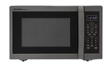Sharp 1.4 cu. ft. 1100W Black Stainless Steel Countertop Microwave Oven