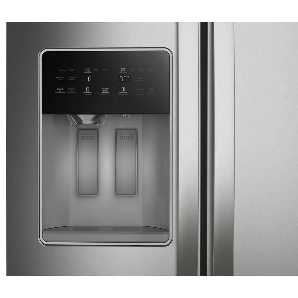 36-inch Wide Side-by-Side Refrigerator - 28 cu. ft.
