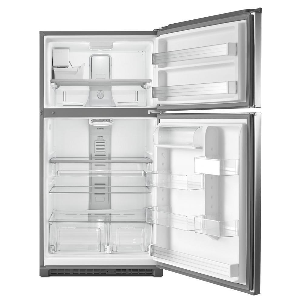 33-Inch Wide Top Freezer Refrigerator with EvenAir™ Cooling Tower- 21 Cu. Ft.